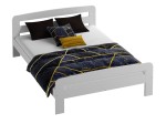 Letto in legno 160x200 Klaudia bianco