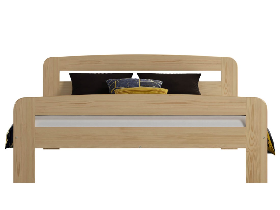Letto in legno 140x200 Klaudia pino