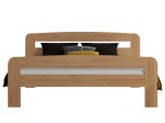 Letto in legno 180x200 Klaudia ontano