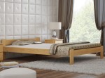 Letto in legno 180x200 Celinka ontano