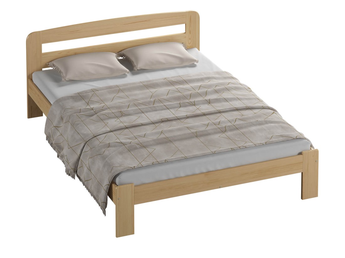 Letto in legno 160x200 Sara pino