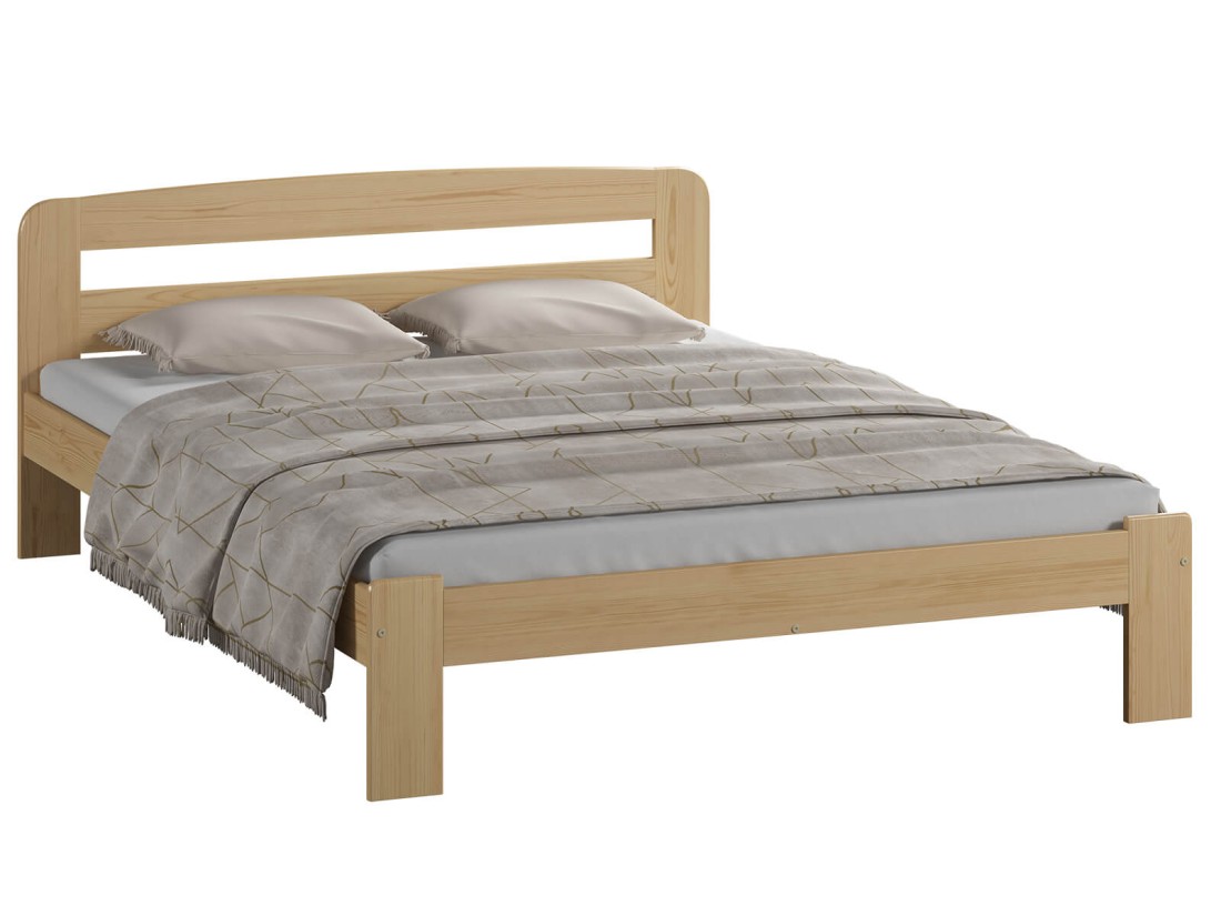 Letto in legno 120x200 Sara pino