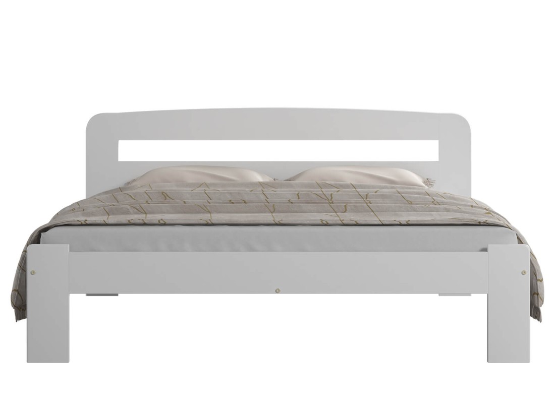Letto in legno 160x200 Sara bianco