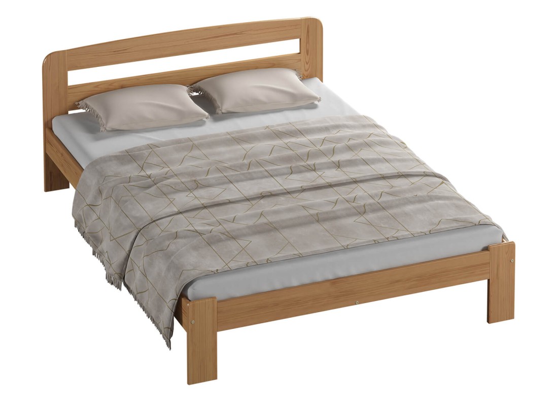 Letto in legno 120x200 Sara ontano