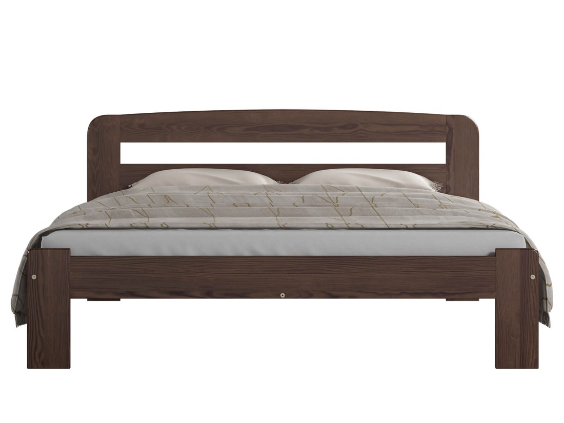 Letto in legno 120x200 Sara noce