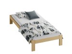 Letto in legno 80x200 Irys pino non verniciato