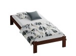 Letto in legno 90x200 Irys eco noce