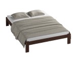 Letto in legno 120x200 Irys eco noce