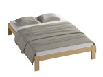 Letto 160x200 in legno Irys pino non verniciato