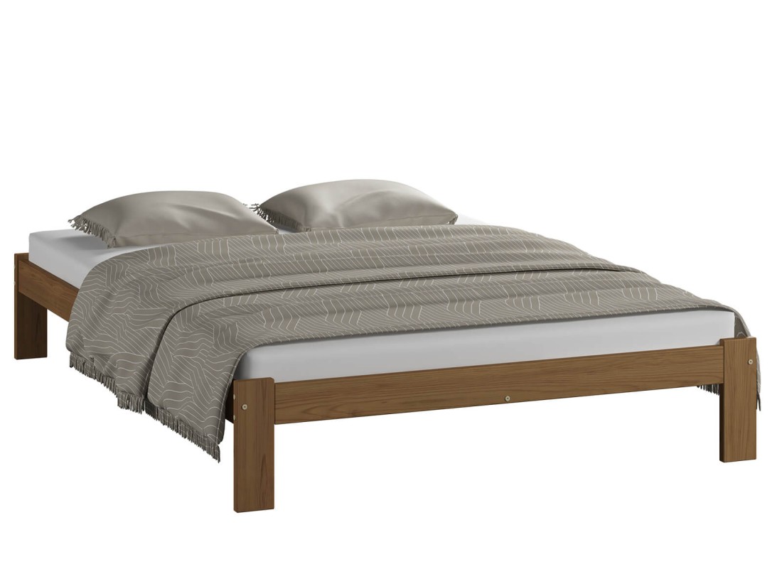 Letto in legno 160x200 Irys eco rovere