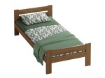 Letto in legno 90x200 Manta eco Rovere
