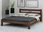 Letto in pino 140x200 Nikola noce