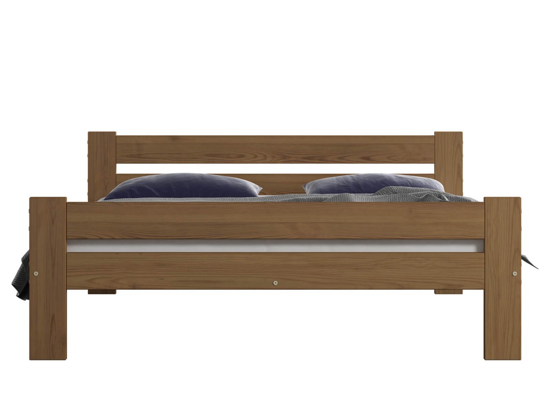 Letto in legno 160x200 Manta eco Rovere