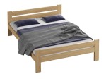 Letto in legno 180x200 Manta eco pino con materasso in schiuma