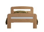 Letto in legno 90x200 Klaudia ontano