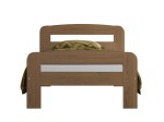 Letto in legno 90x200 Klaudia rovere