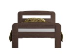 Letto in legno 90x200 Klaudia noce