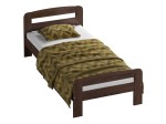 Letto in legno 90x200 Klaudia noce