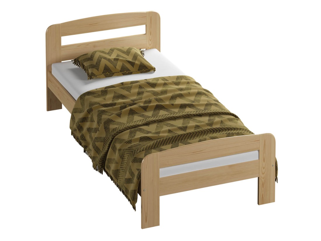 Letto in legno 90x200 Klaudia pino