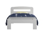 Letto in legno 90x200 Sara bianco