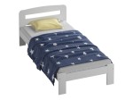 Letto in legno 90x200 Sara bianco