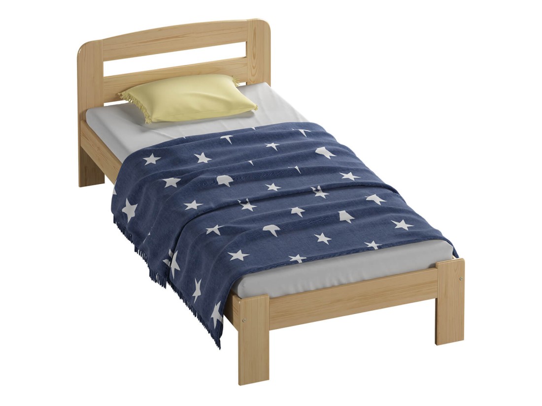 Letto in legno 90x200 Sara Pino