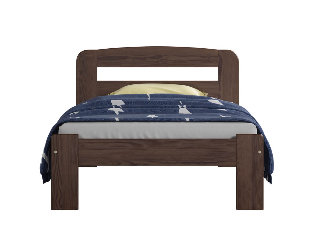 Letto in legno 90x200 Sara noce
