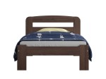 Letto in legno 90x200 Sara noce