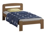 Letto in legno 90x200 Sara rovere