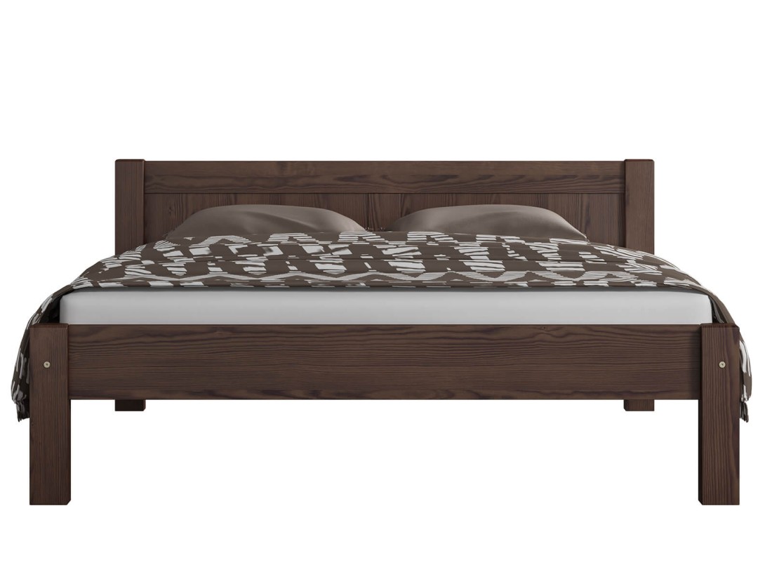 Letto 140x200 Wiktoria NOCE