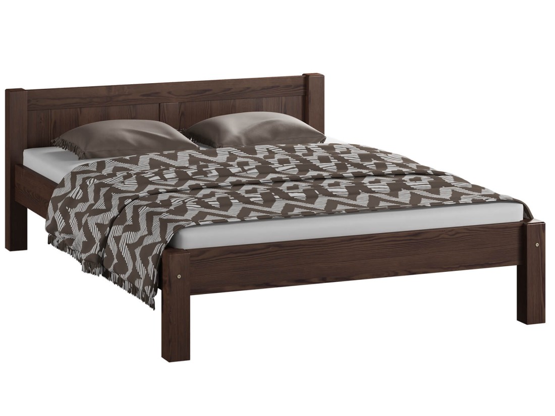 Letto 160x200 Wiktoria NOCE