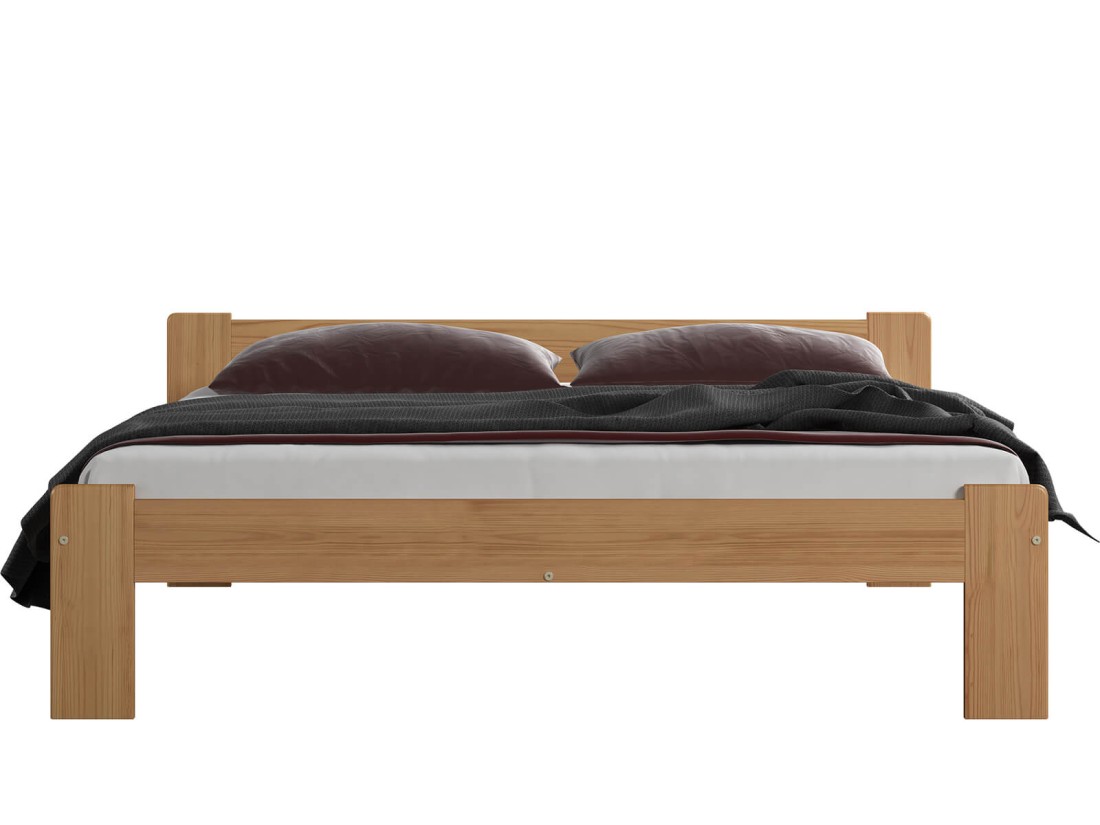 Letto in legno 180x200 Celinka ontano