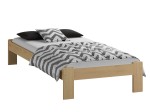 Letto in legno 90x200 Ada, colore pino
