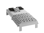 Letto in legno 90x200 Ada, colore bianco