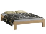 Letto in legno 160x200 Ada, colore pino