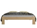 Letto in legno 140x200 Ada, colore pino