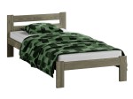 Letto in legno 90x200 Mato Eco Rovere di tartufata