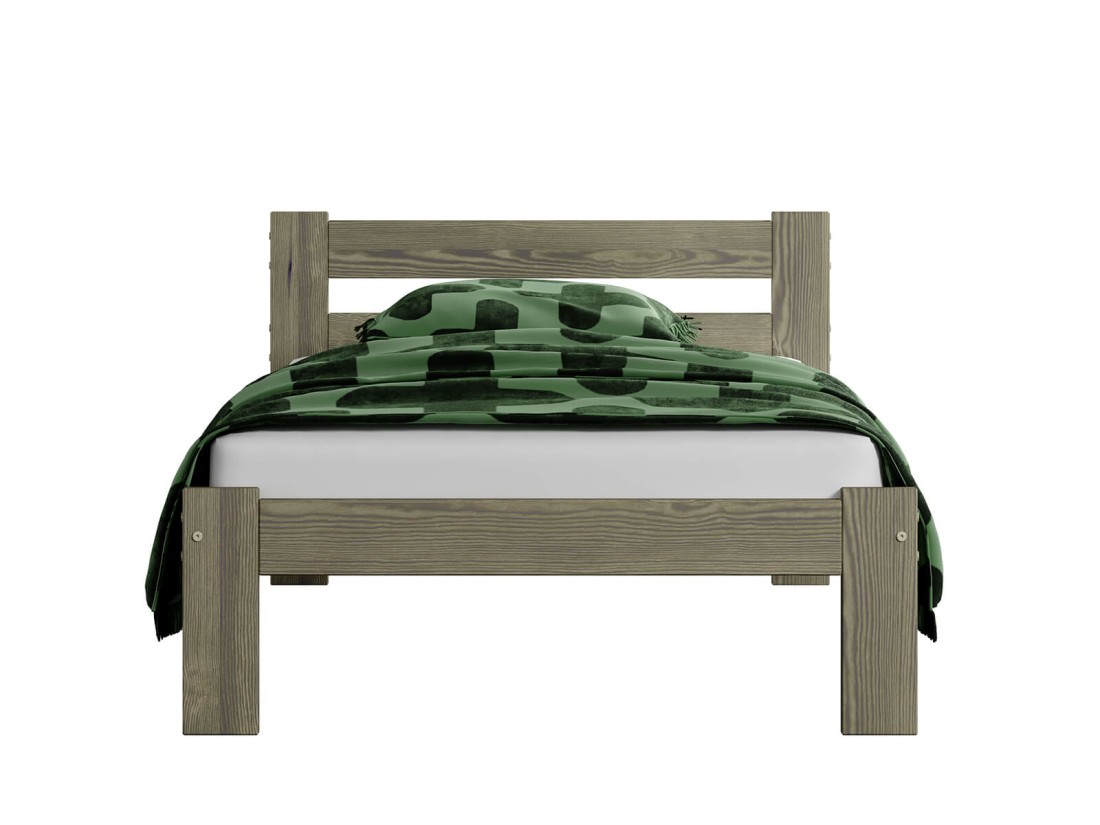Letto in legno 90x200 Mato Eco Rovere di tartufata