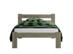 Letto in legno 90x200 Mato Eco Rovere di tartufata
