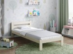 Letto in legno 90x200 Mato eco Pino sbiancato