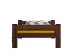 Letto in legno 80x200 Prima eco noce
