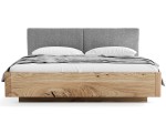 Letto imbottito 180x200cm in rovere Monza
