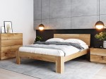 Letto in rovere 140x200cm in legno massiccio Rosario