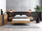 Letto in rovere 140x200cm industriale Teramo