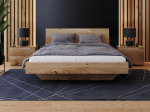 Letto matrimoniale 180x200 in rovere Levitante Piacenza