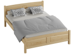 Letto in legno 140x200 Julia Pino