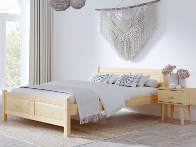 Letto in legno 140x200 Julia Pino