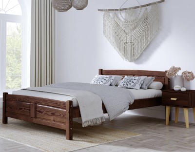 Letto in legno 160x200 Julia Noce