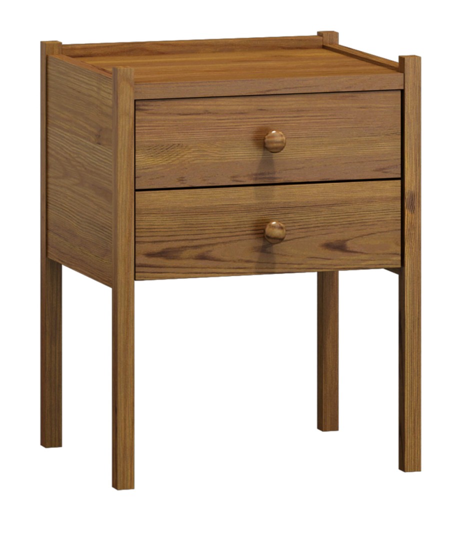 Comodino in legno IDA, Rovere