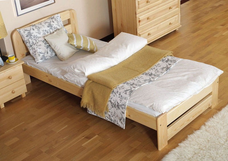 Letto 90x200 Lidia in pino